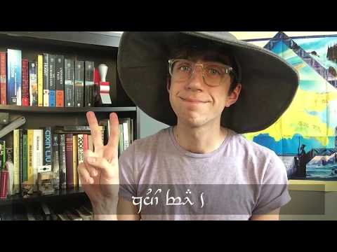 (engsub) Introducing myself in Neo-Sindarin | Peded o nin mi edhellen