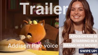 Addison Rae behind the scenes | Spy cat | FULL TRAILER!