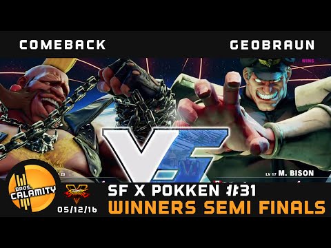 SFxP #31 | Comeback (Birdie) vs Geobraun (M.Bison) - Winners Semi Finals - SFV