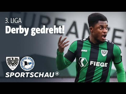 Preußen Münster - Arminia Bielefeld Highlights 3. Liga, 21. Spieltag I Sportschau