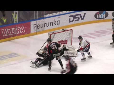 Ottelun huippuhetket ja maalikooste JYP-Akatemia - Hermes 22.10.2016