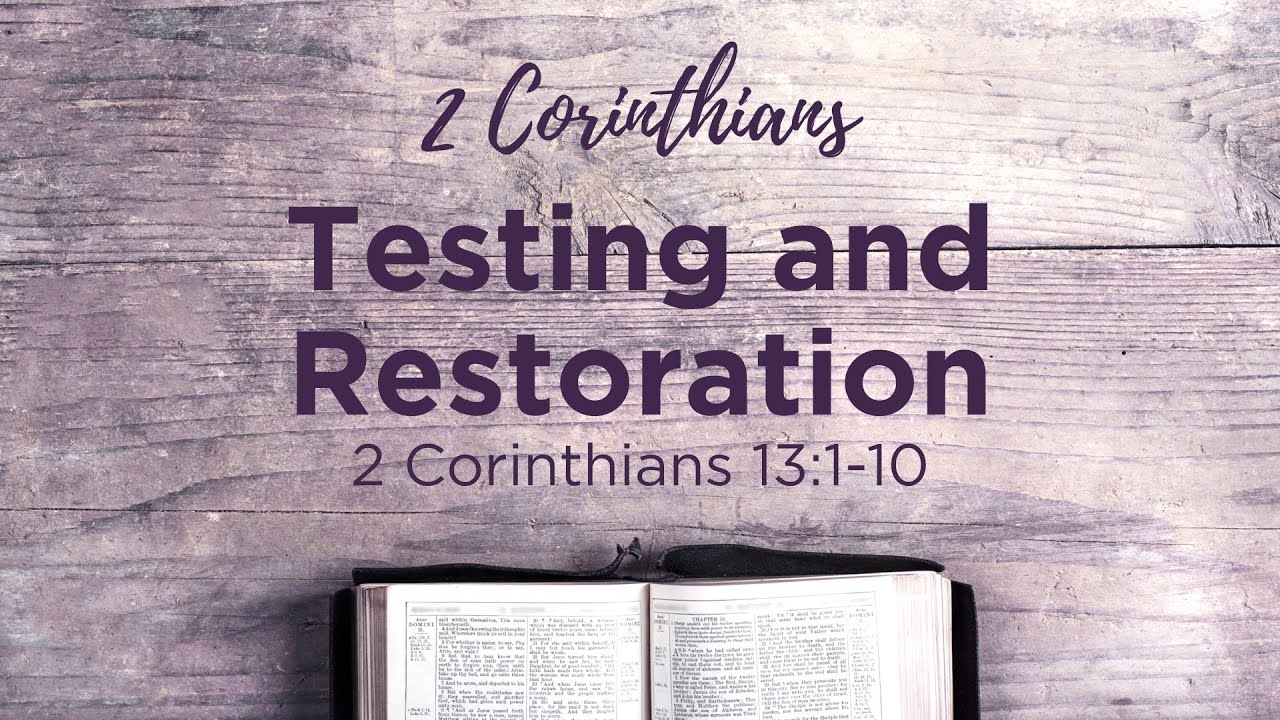 Testing and Restoration