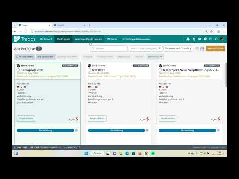 Unlock the power of Generative AI in the Trados customer portal (DE)