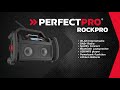 Perfectpro Radio de chantier ROCKPRO Noir