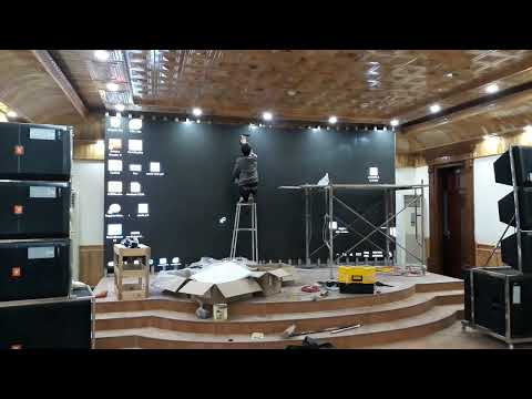 Khách Sạn Trung Xuân - Lạng Sơn | Ledone lắp đặt dự án 20m2 màn hình LED P2.5 phòng Tổ chức Sự kiện