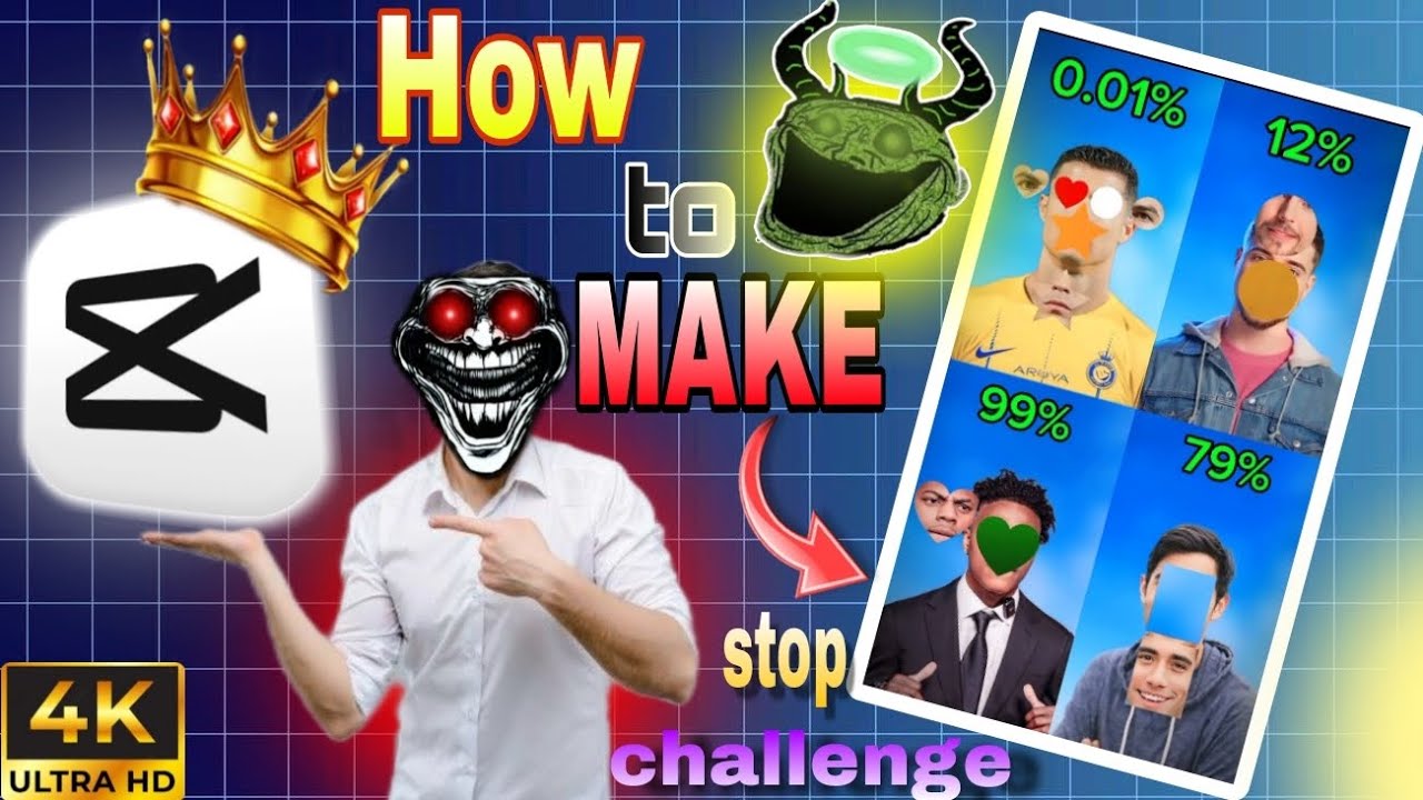 How to make stop challenge video |stop Challenge video #capcut