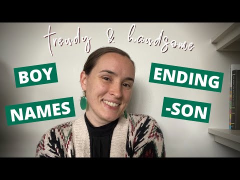 15+ BOY NAMES ENDING -SON | BABY NAME HELP