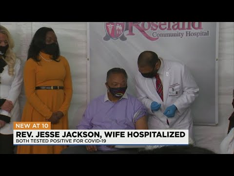 Rev. Jesse Jackson, wife Jacqueline hospitalized for COVID