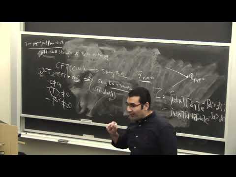 Informal HEP Talk - String theory in off-shell backgrounds and black hole entropy