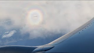 【絶景映像】 飛行機からの美しい景色•富士山/羽田空港〜高知龍馬空港/藁焼きタタキ/La visita desde un avión/una comida deliciosa de Japón