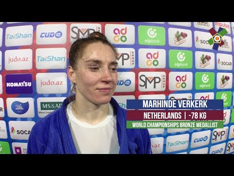 World Judo Championships 2018 - Interview with Marhinde Verkerk (NED)
