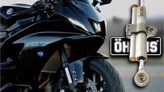 Yamaha R7 steering damper first impressions
