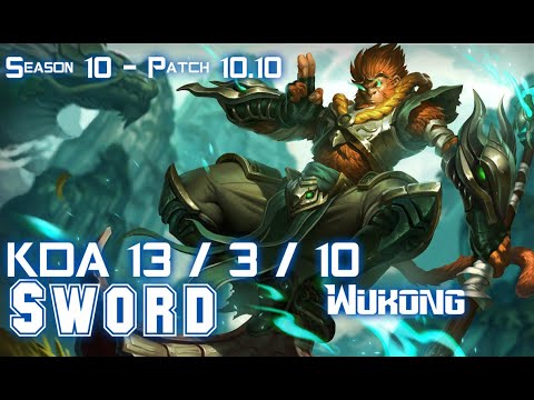 Sword WUKONG vs MORDEKAISER Top - Patch 10.10 KR Ranked