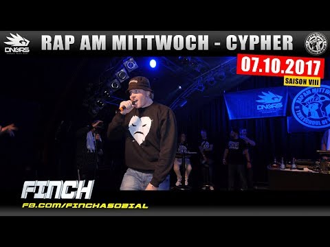 RAP AM MITTWOCH HAMBURG: 07.10.17 Die Cypher feat. FINCH, MOPS, TISOS uvm. (1/4)
