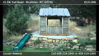 preview picture of video '41 Elk Trail Road McAllister MT 59740'