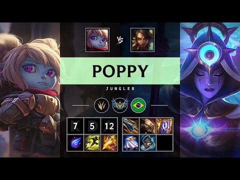 Poppy Jungle vs Nidalee - BR Challenger Patch 25.18