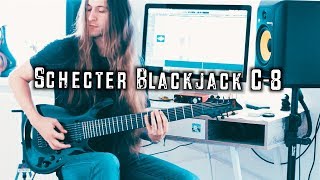 Video thumbnail for Schecter Blackjack C-8 by Serga Kasinets