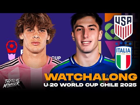 USA vs Italy U-20 World Cup live watchalong | USMNT U-20 World Cup