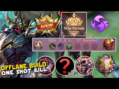 THIS IS HOW YOU BULLY THE ENEMIES WITH ONIMUSHA ALPHA EXP LANE | ALPHA BEST BUILD AND EMBLEM