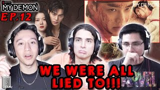 MY DEMON EP.12 | ANDY'S FIRST K-DRAMA EVER!!! | REACTION