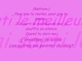 Vitaa - Pour que Tu Restes ( Lyrics ) By : Kate ...