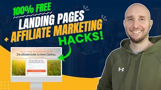 FREE Landing Page For Affiliate Marketing + Lead Magnet Hack! [Step-by-Step Tutorial]