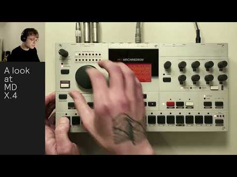 Hacked Machinedrum?! Playing around with the unofficial X firmware