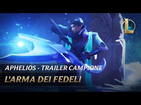 Aphelios, l'arma dei fedeli | Trailer campione - League of Legends