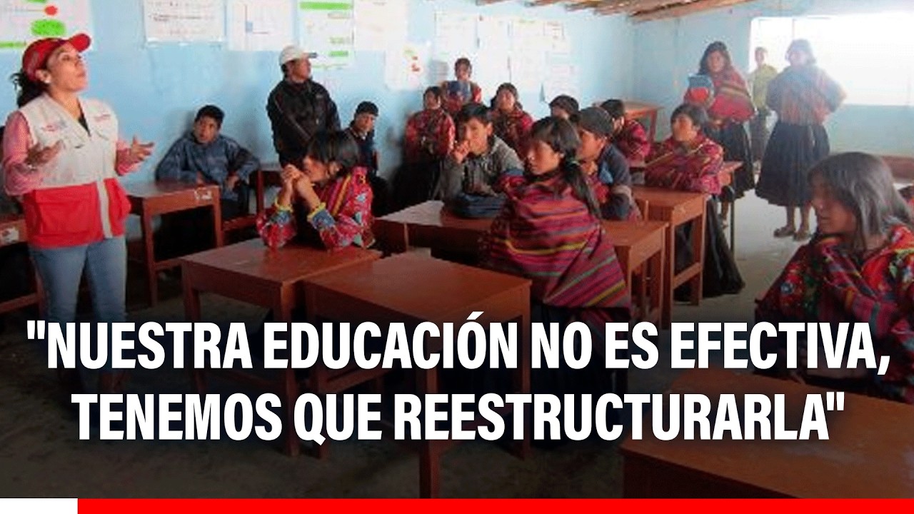🔴🔵 Gobierno debería declarar el sector educativo en crisis: "Tenemos que reestructurarla"