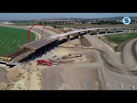 Vystavba dialnice D1 Budimir Bidovce, 3Q 2018, dron