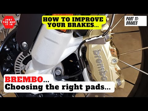 BMW R1250GS , R , RS , RT , GSA & S1000R Brembo Brake Pads - Compounds - Decontamination - Upgrades