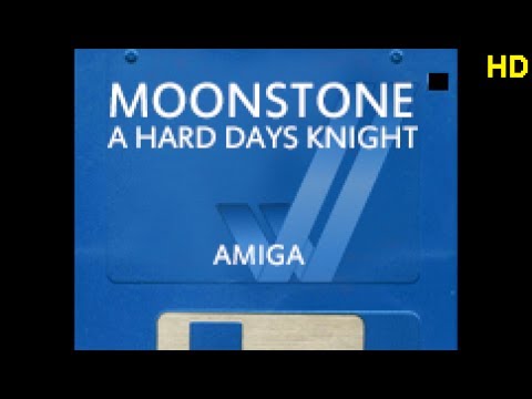 Moonstone: A Hard Days Knight. Amiga. 2 Player. Complete Playthrough Commentary. HD video