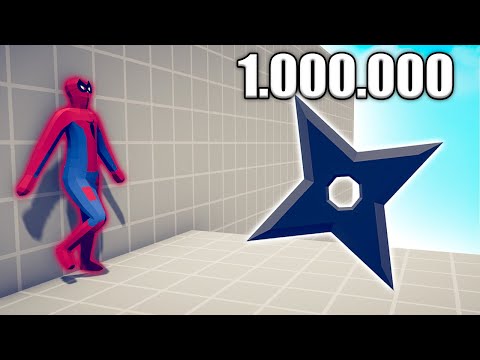 1.000.000 DAMAGE NINJA vs BOSS UNITS - TABS | Totally Accurate Battle Simulator 2024