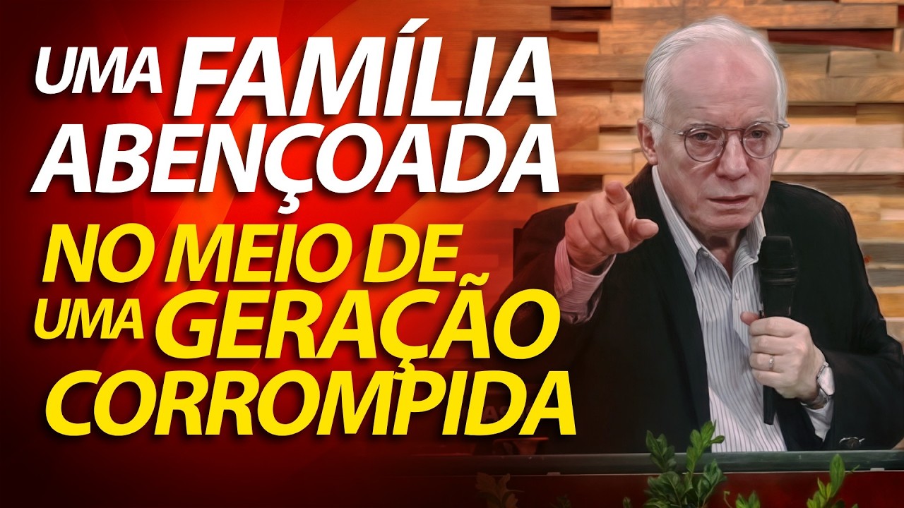 Uma Família abençoada no meio de uma geração corrompida - Pregação sobre Noé | Pastor Paulo Seabra