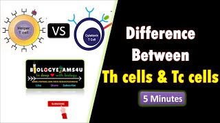 Difference between Th cell and Tc cell -Helper T cells vs Killer T cells