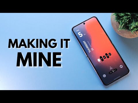 Customizing the Galaxy Z Flip 4: making it mine