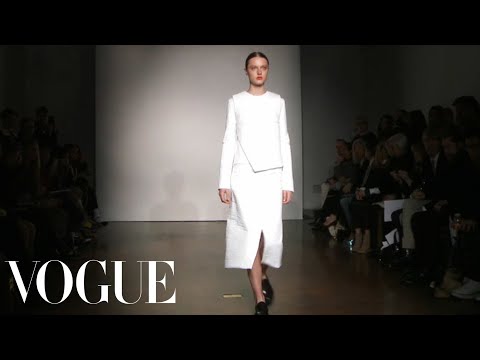 J. W. Anderson Ready to Wear Fall 2012 Vogue Fashion Week Runway Show