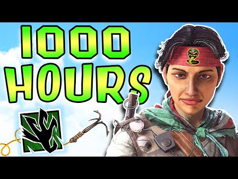 What 1000 HOURS of AMARU Experience Looks Like - Rainbow Six Siege
