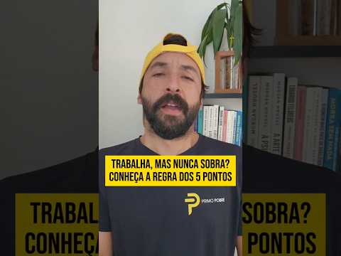 5 perguntas antes de comprar algo (Regra dos 5 Pontos)