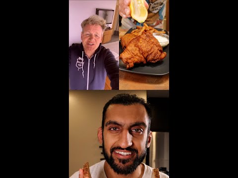 Gordon Ramsay Reacts to My Pakistani Fish & Chips