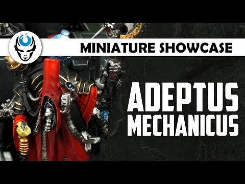 ADEPTUS MECHANICUS ARMY - LVL 3 MINIATURE SHOWCASE 4K
