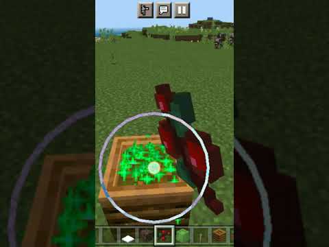 FootCarze - Get Bone Meal Using  Composer And Berry ⚡ | #shorts  #minecraft