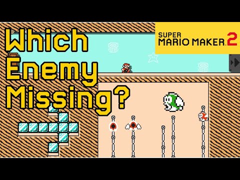 Super Mario Maker 2 - [Quiz] Which enemy is missing?