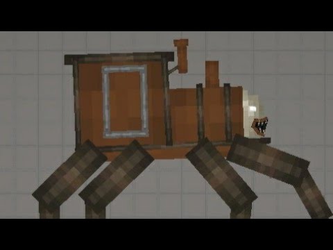 Choo Choo Charles(my version) in Melon Playground