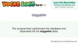 Video thumbnail for taggable