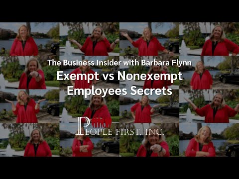 Exempt vs Nonexempt Employees Secrets