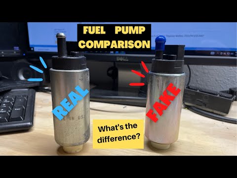 Walbro Fuel Pump Comparison - Real vs Fake with DIYHEMI