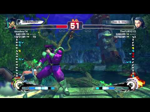 skooboy ( Bison ) vs TheFURY215 ( Rose ) - SSF4 AE Ranked 2012 Replays