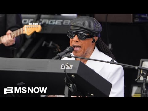 'Signed, Sealed, Delivered': Stevie Wonder SLAYS at Obama Presidential Center opening