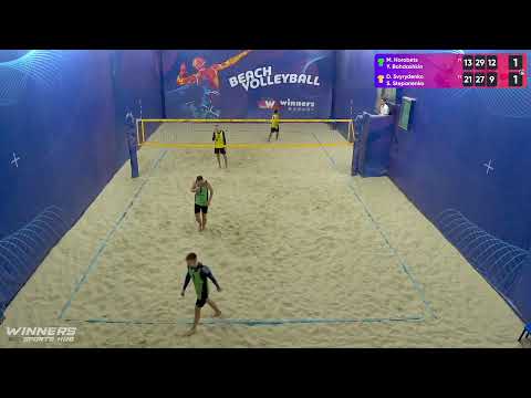 12:50 M. Horobets /Y. Bohdashkin - D. Svyrydenko/S. Stepanenko 27.11.2022 | Winners Beach Volleyball